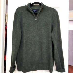 Croft & Barrow Half Zip Pullover Knit Sweater